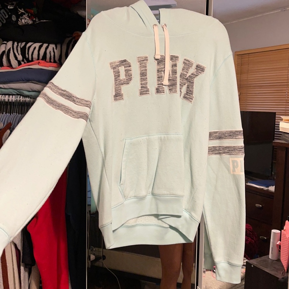 Pink hoodie